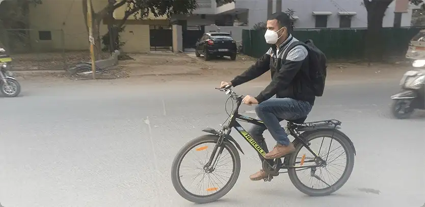 switch car to bicycle