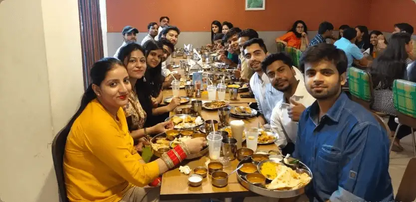 vegetarian food once in a week