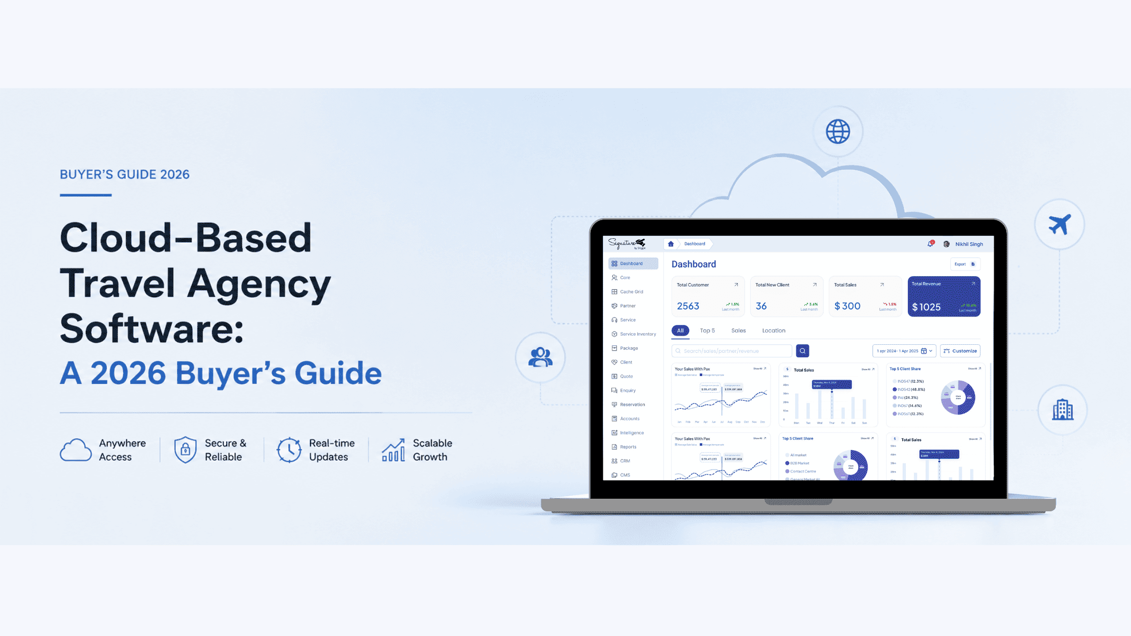 Cloud-Based Travel Agency Software: A 2026 Buyer's Guide Image